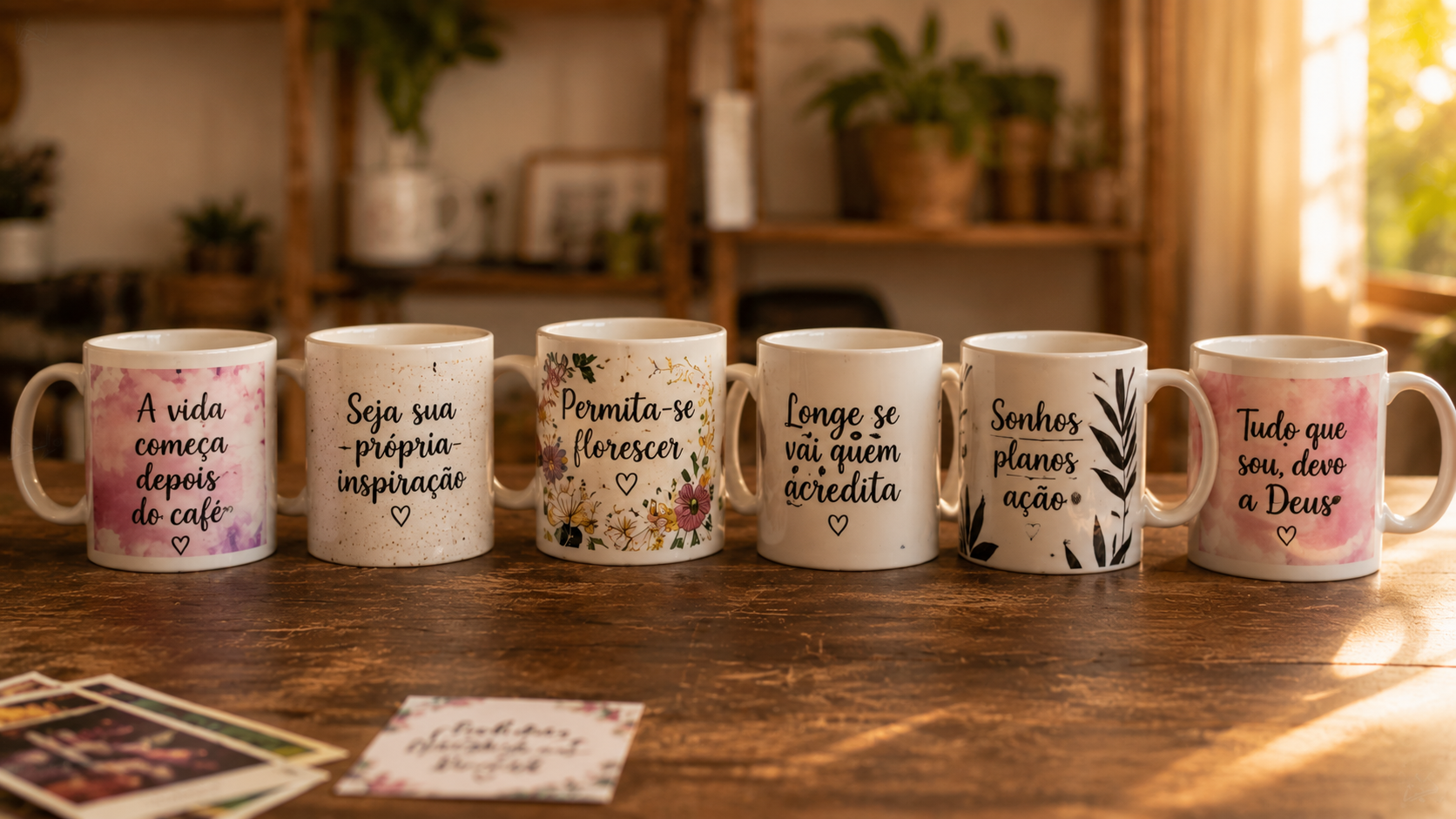Canecas personalizadas com frases